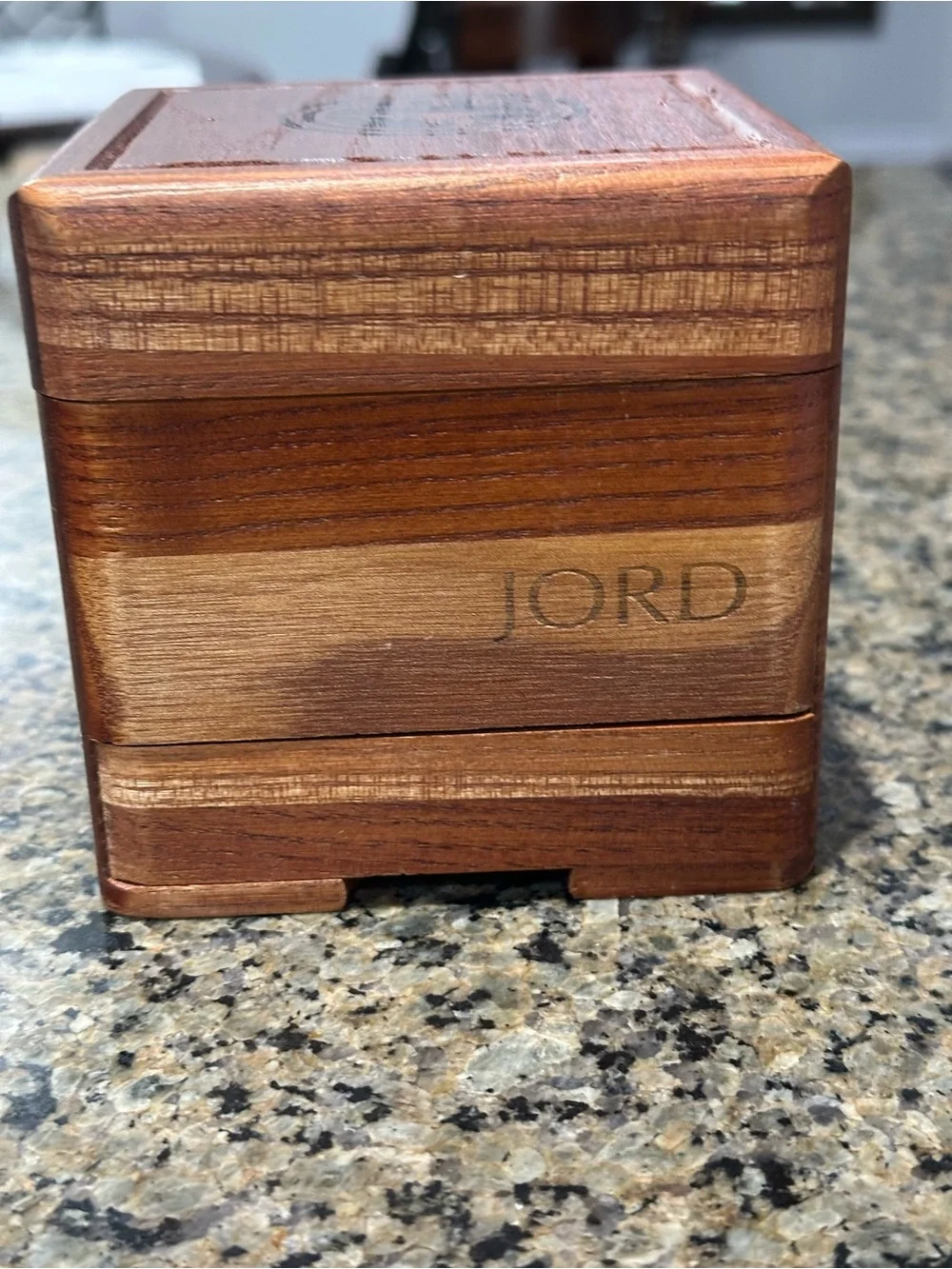 JORD Men's Natural Wood Watch - Light Beige